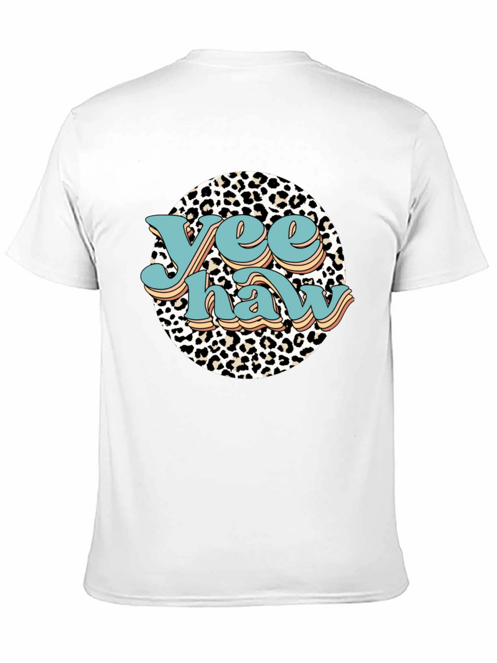 Yeehaw Leopard Print Graphic Tee