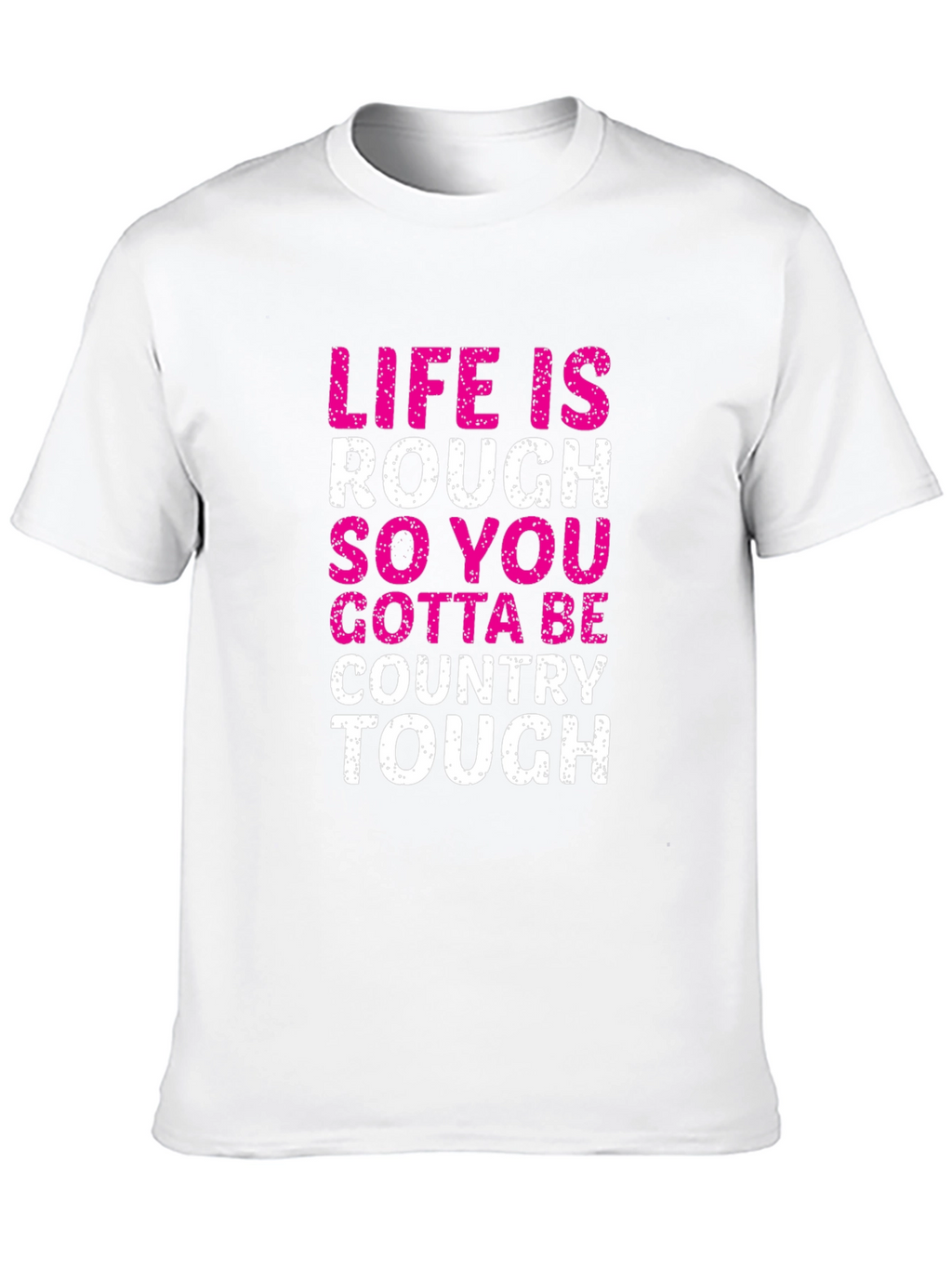 Country Tough Graphic Tee - Mens Black T-Shirt