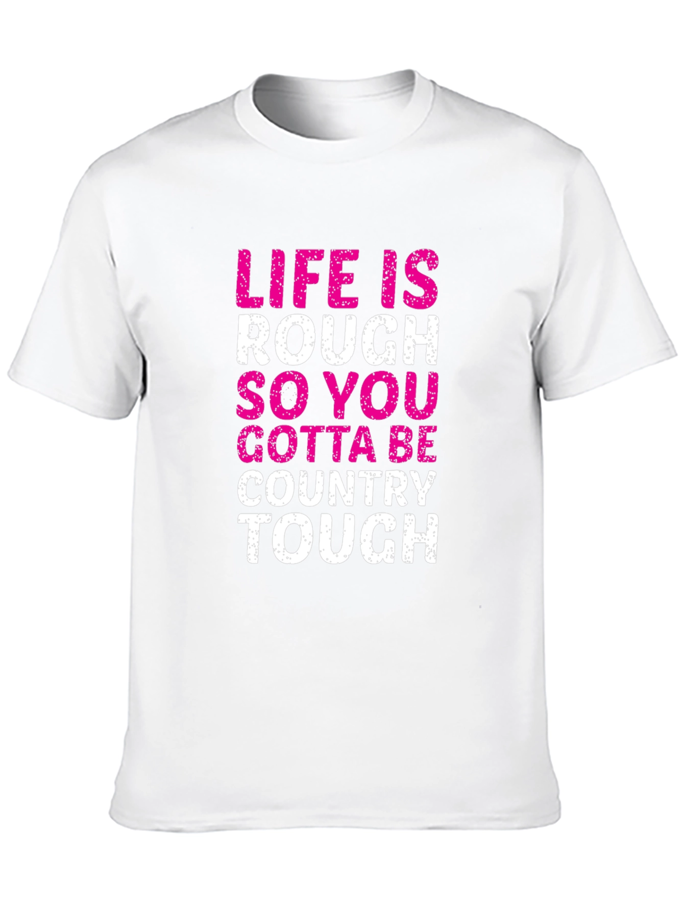 Country Tough Graphic Tee - Mens Black T-Shirt