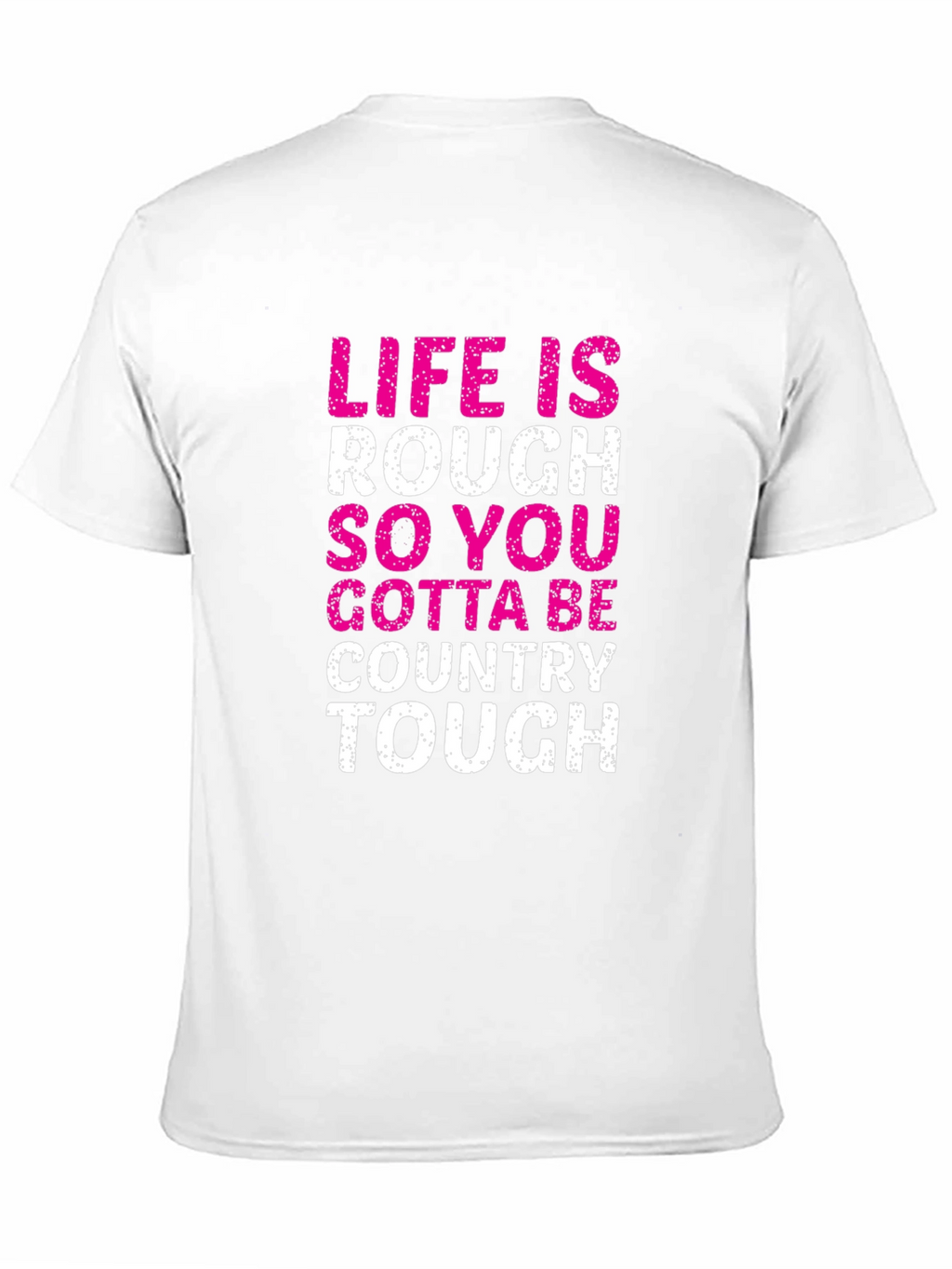 Country Tough Graphic Tee - Mens Black T-Shirt