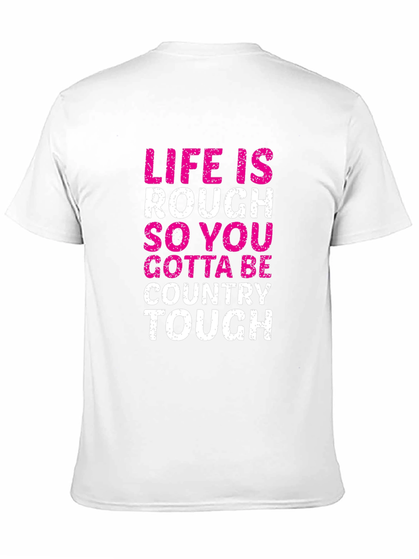 Country Tough Graphic Tee - Mens Black T-Shirt