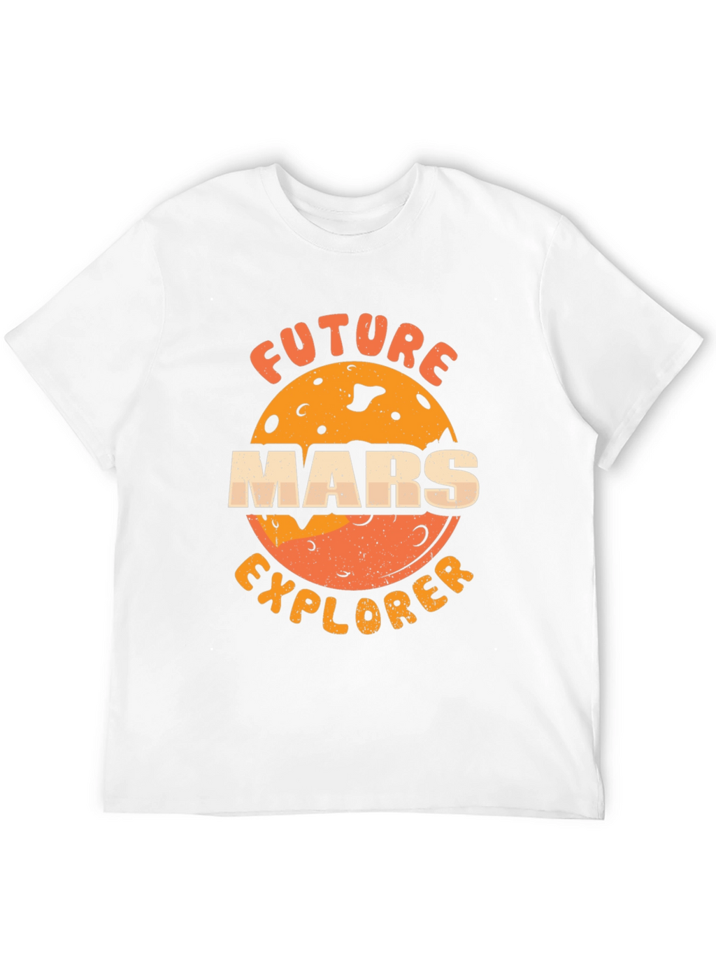 Future Mars Explorer Black T-Shirt