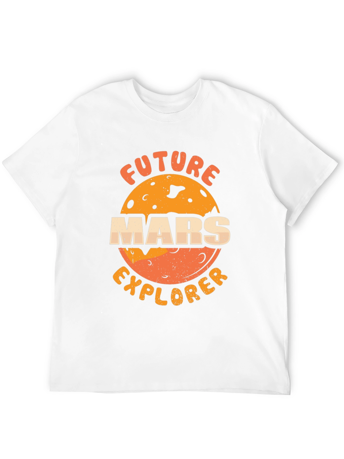 Future Mars Explorer Black T-Shirt