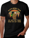 Sloth Hiking Team Tee - We Will Get There