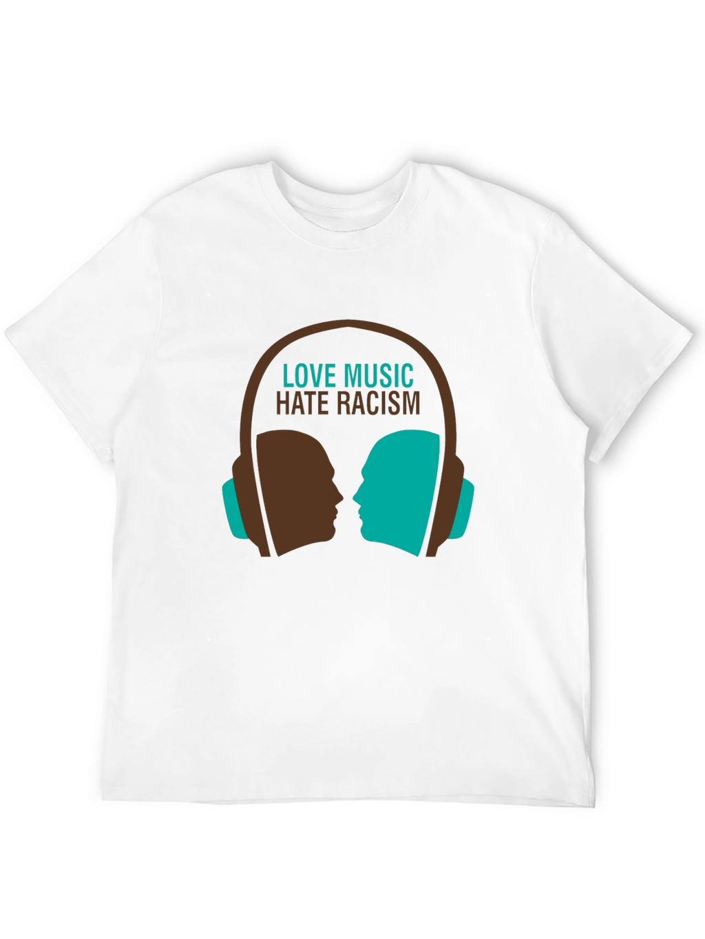 Love Music Hate Racism Graphic Tee