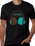 Love Music Hate Racism Graphic Tee