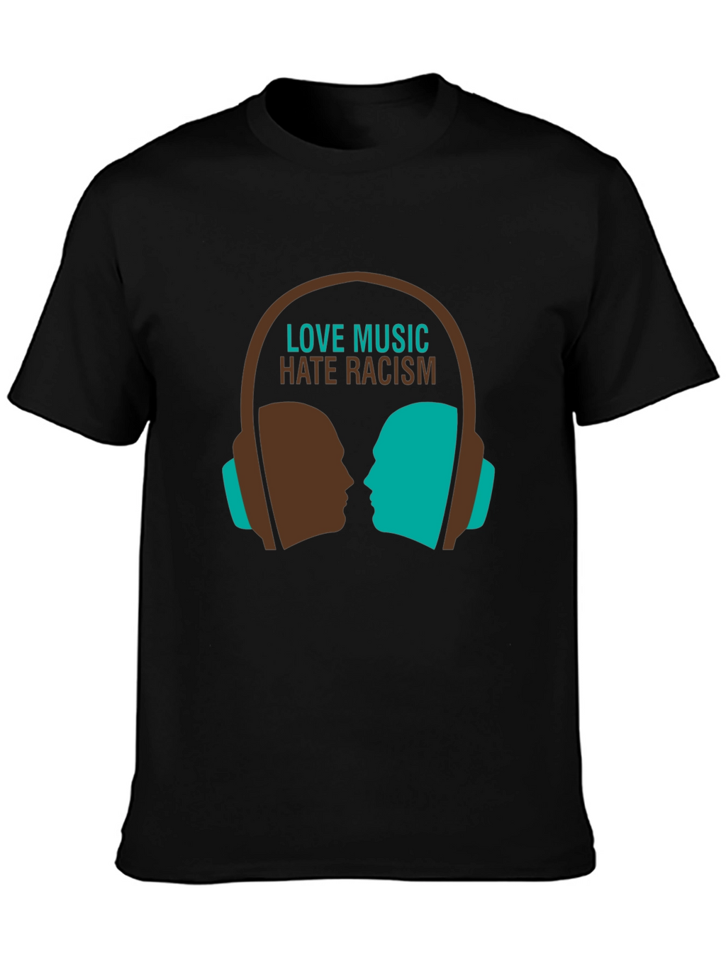 Love Music Hate Racism Graphic Tee