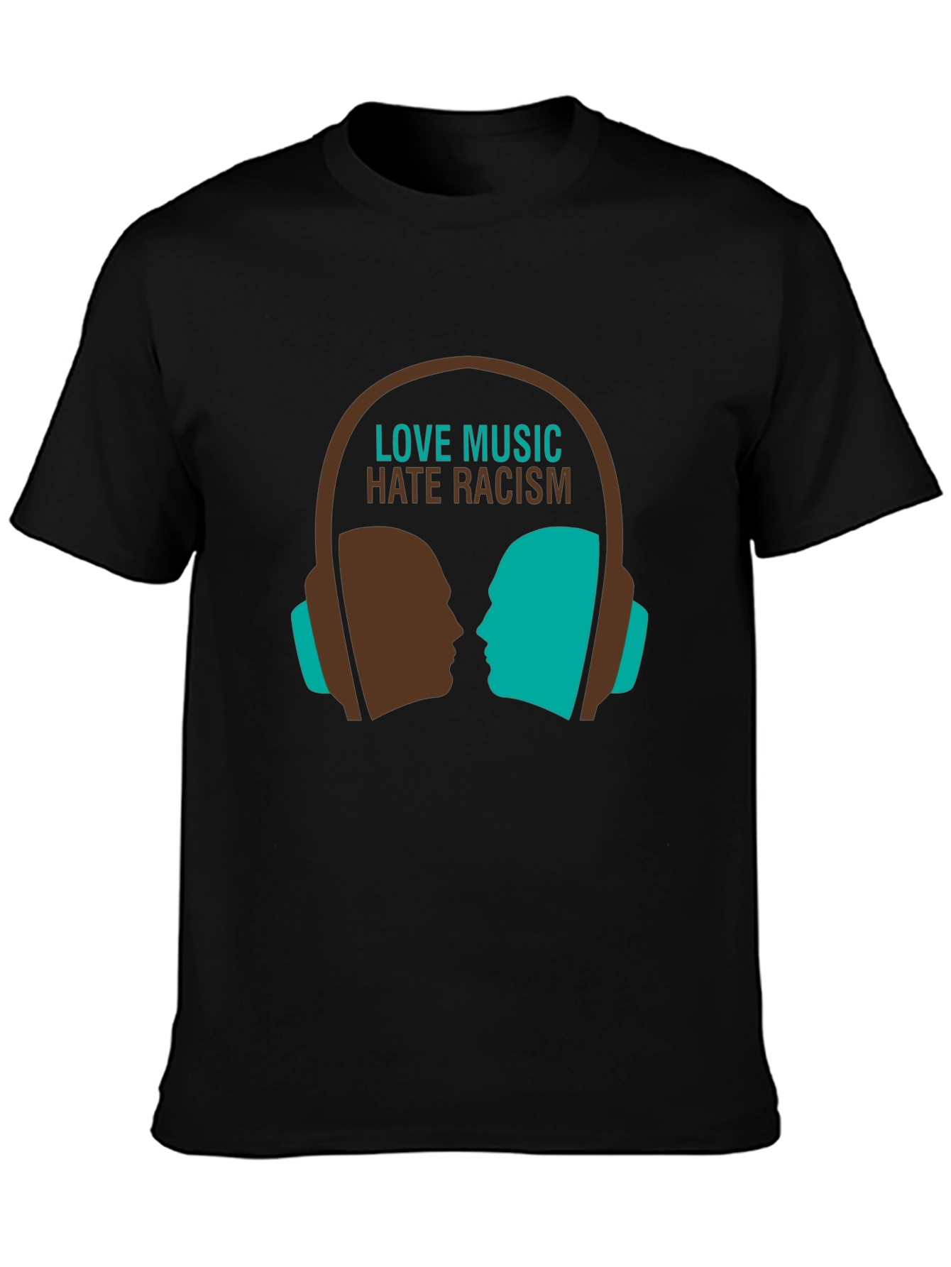 Love Music Hate Racism Graphic Tee