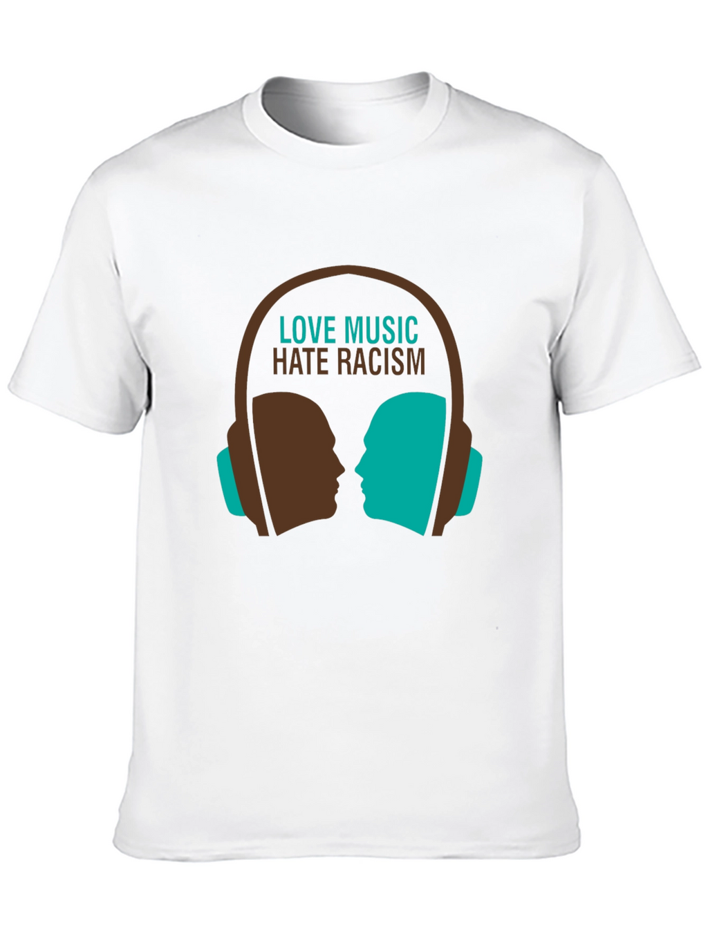 Love Music Hate Racism Graphic Tee