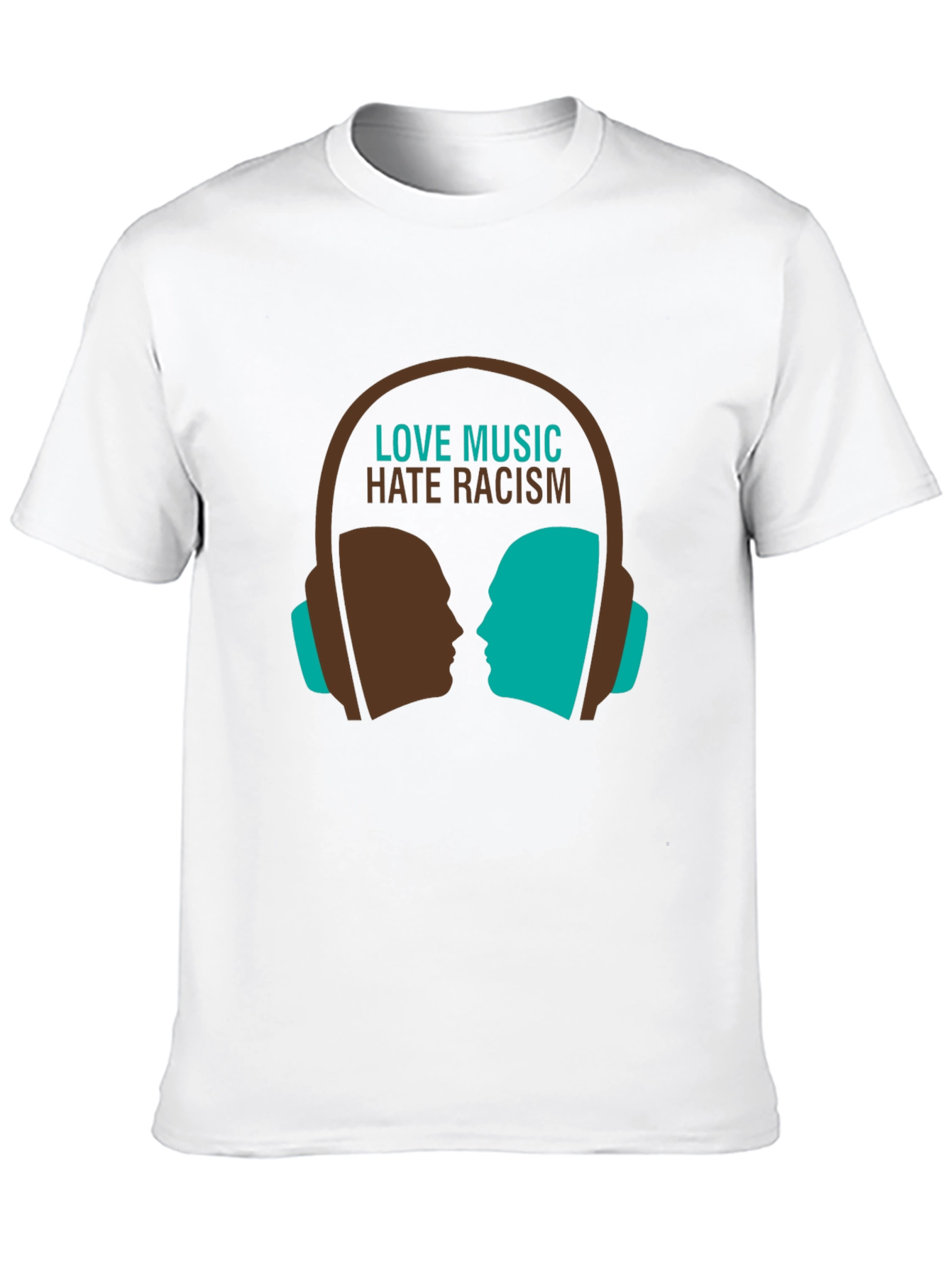Love Music Hate Racism Graphic Tee