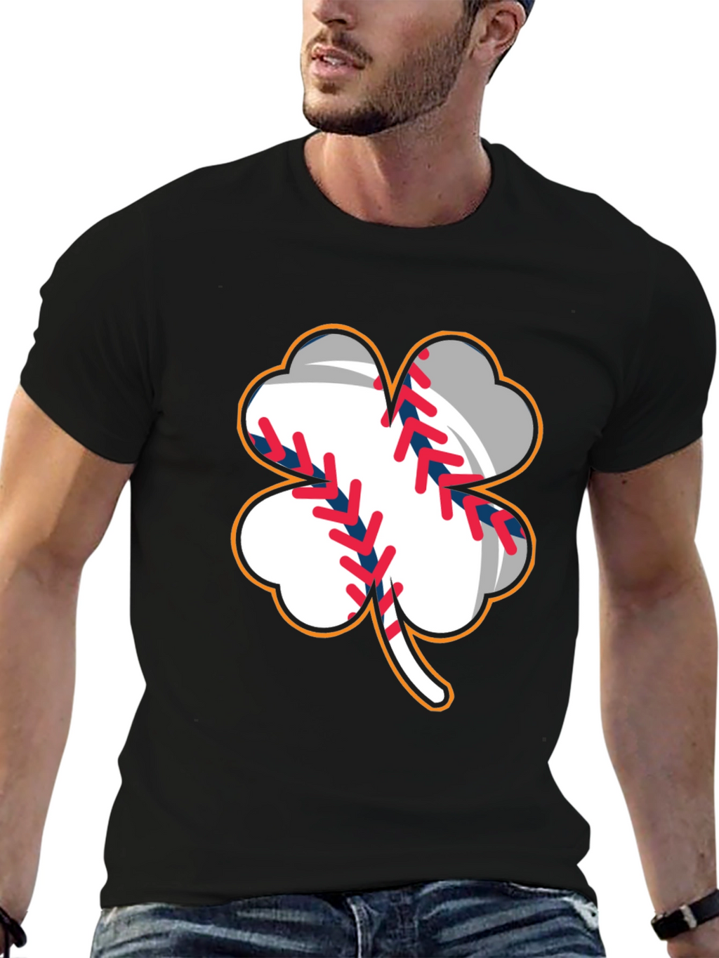 Baseball Shamrock T-Shirt St. Patricks Day