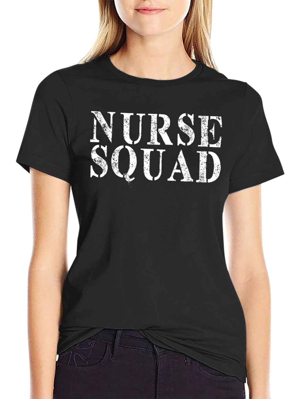 Nurse Squad Graphic Tee - Unisex Crew Neck T-Shirt
