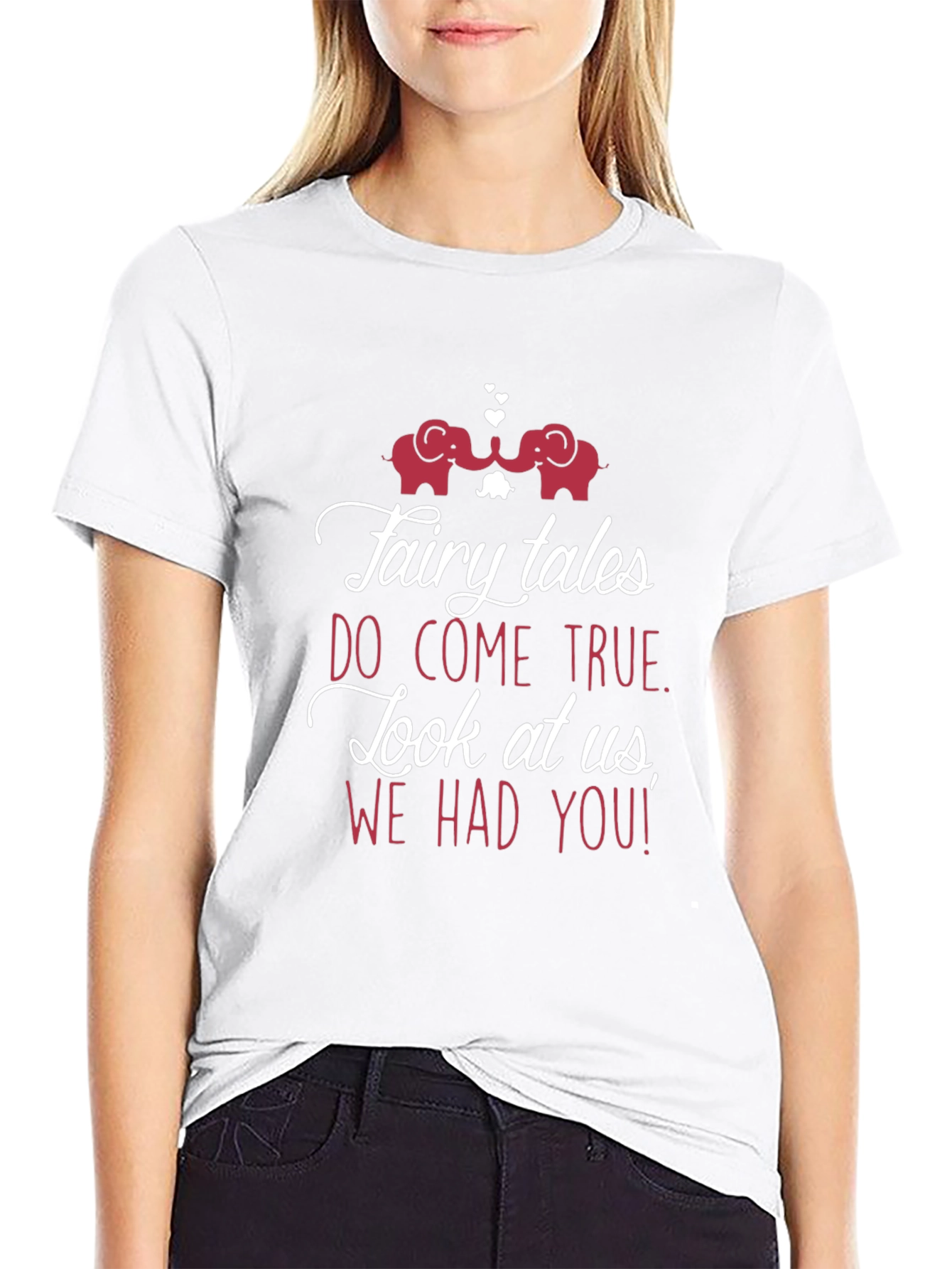 Fairy Tales Tee - Elephant Love Story T-Shirt