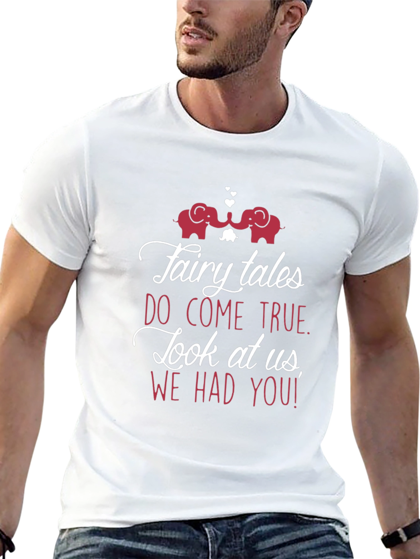Fairy Tales Tee - Elephant Love Story T-Shirt