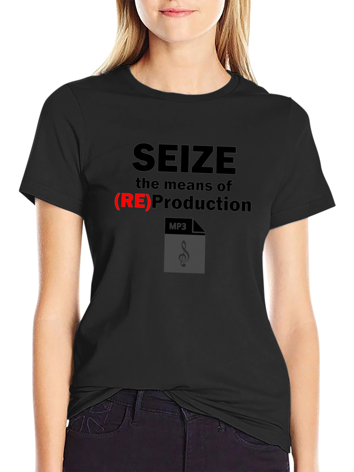 Seize the Means T-Shirt - Music Production Design