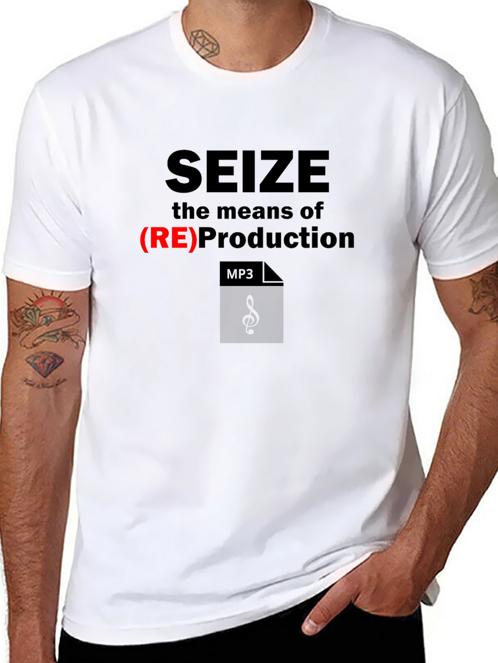 Seize the Means T-Shirt - Music Production Design