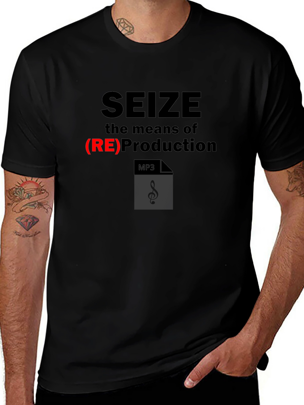Seize the Means T-Shirt - Music Production Design