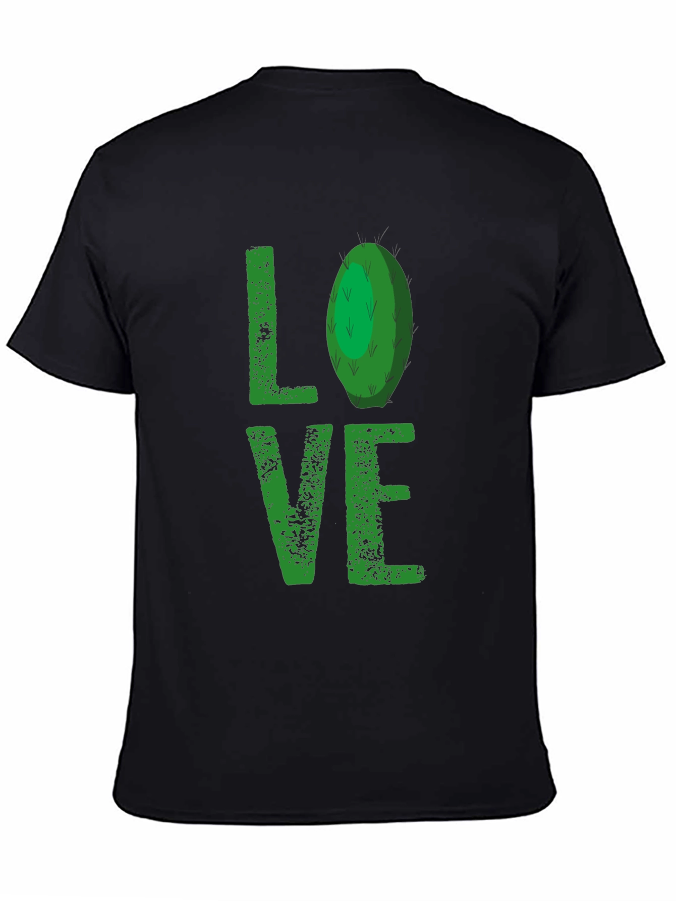 Cactus Love T-Shirt - Green Print