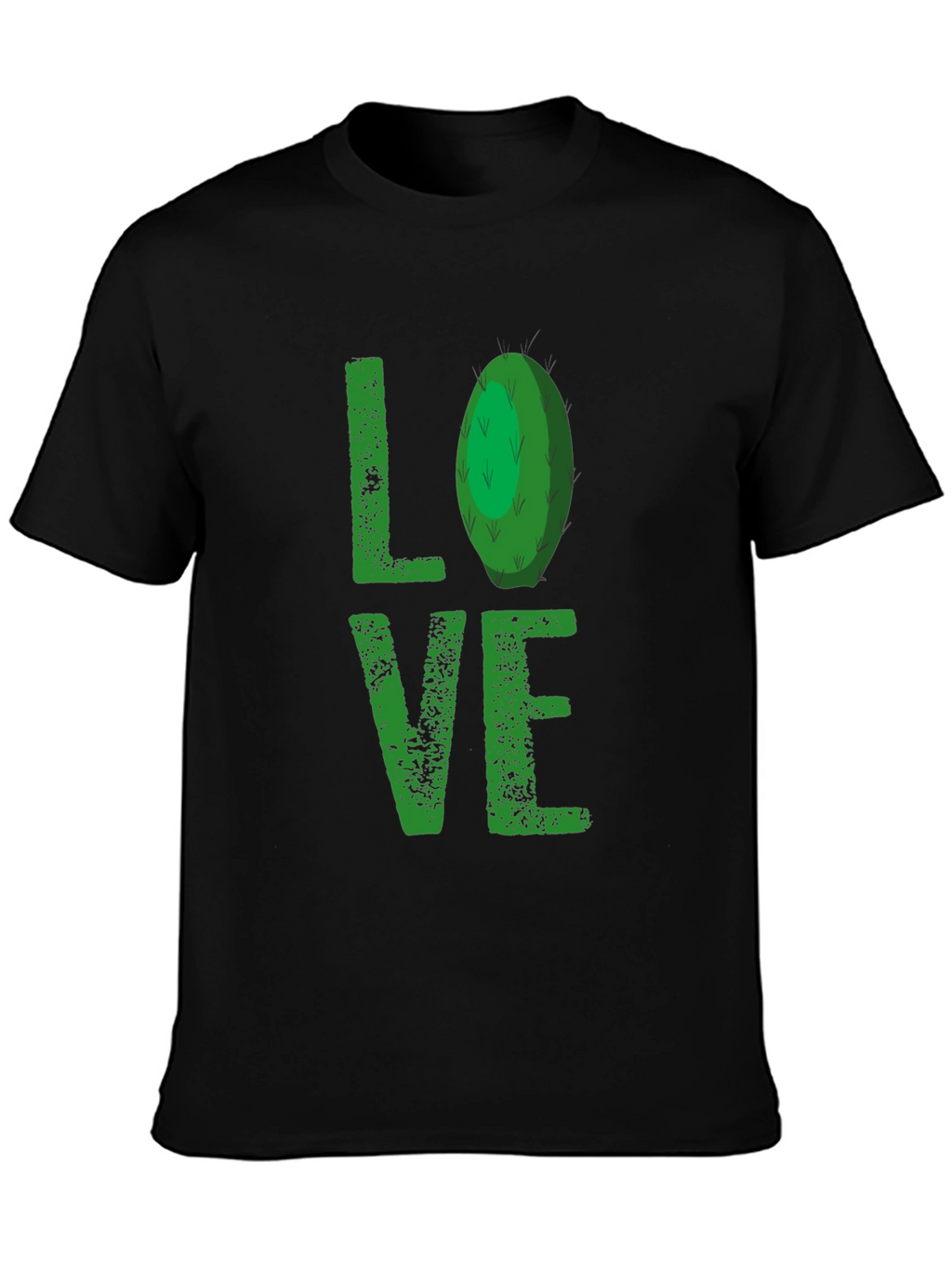Cactus Love T-Shirt - Green Print