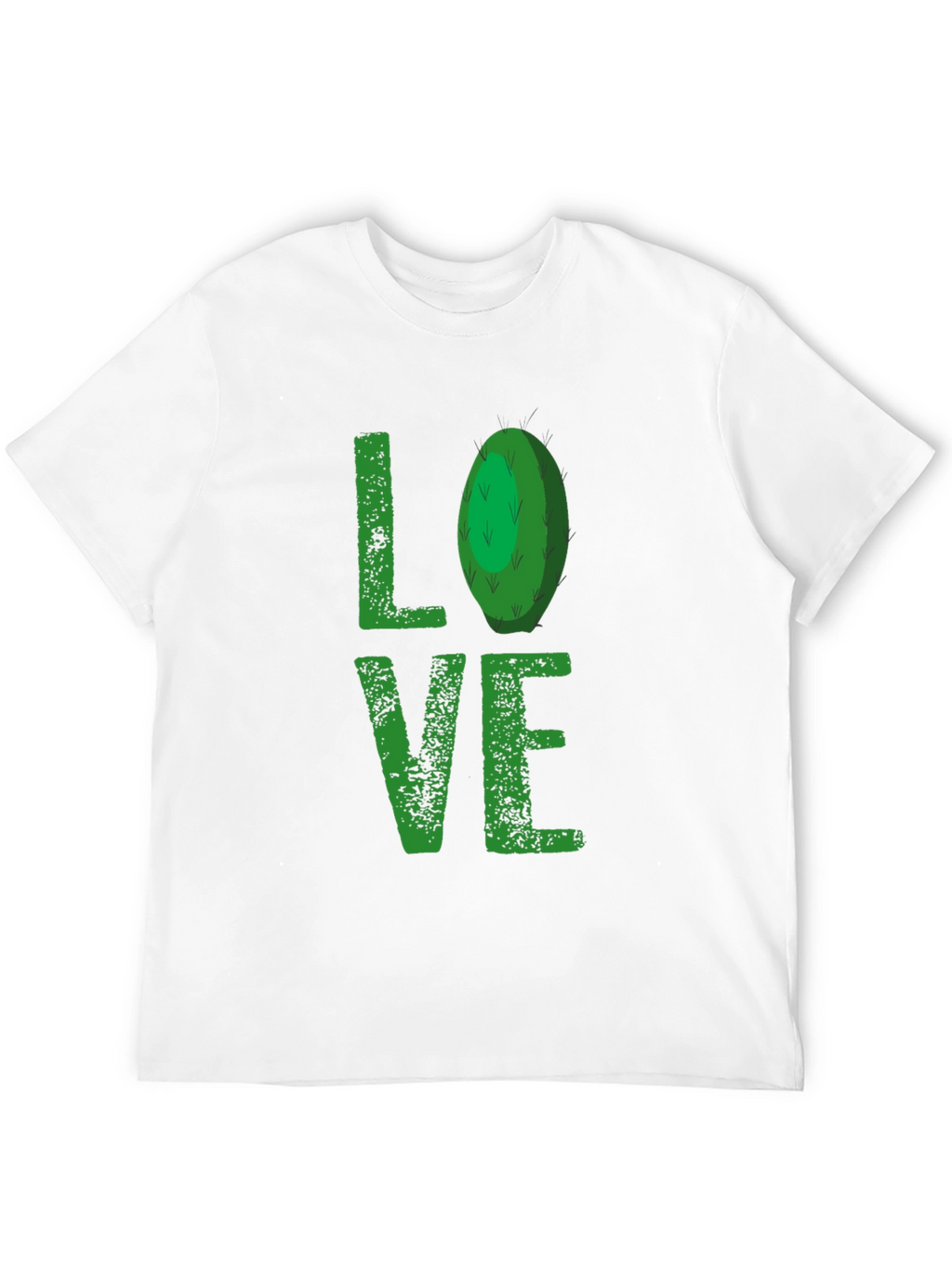 Cactus Love T-Shirt - Green Print
