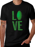 Cactus Love T-Shirt - Green Print