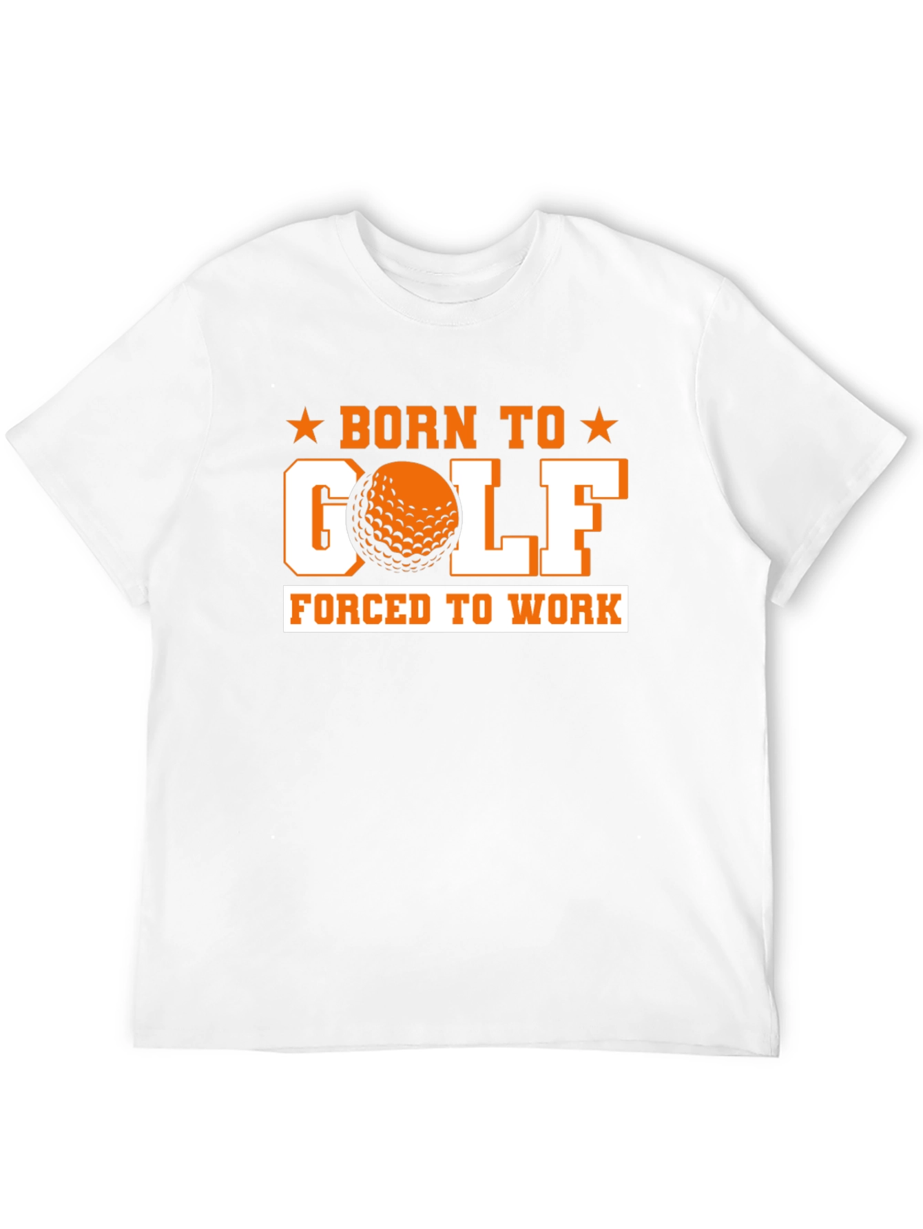 Born to Golf Black Graphic Tee
