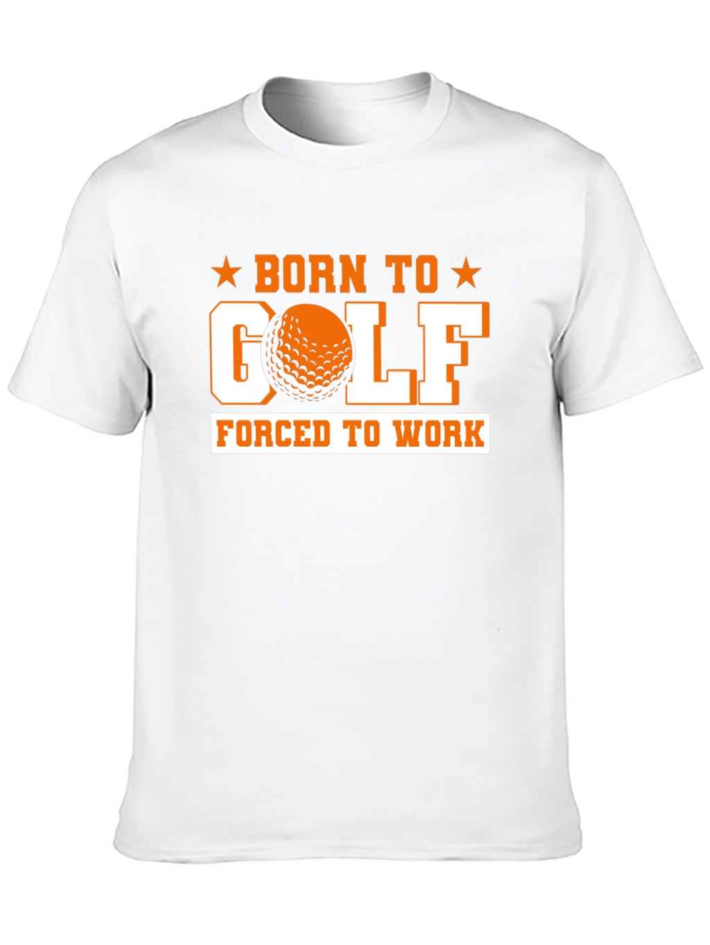 Born to Golf Black Graphic Tee