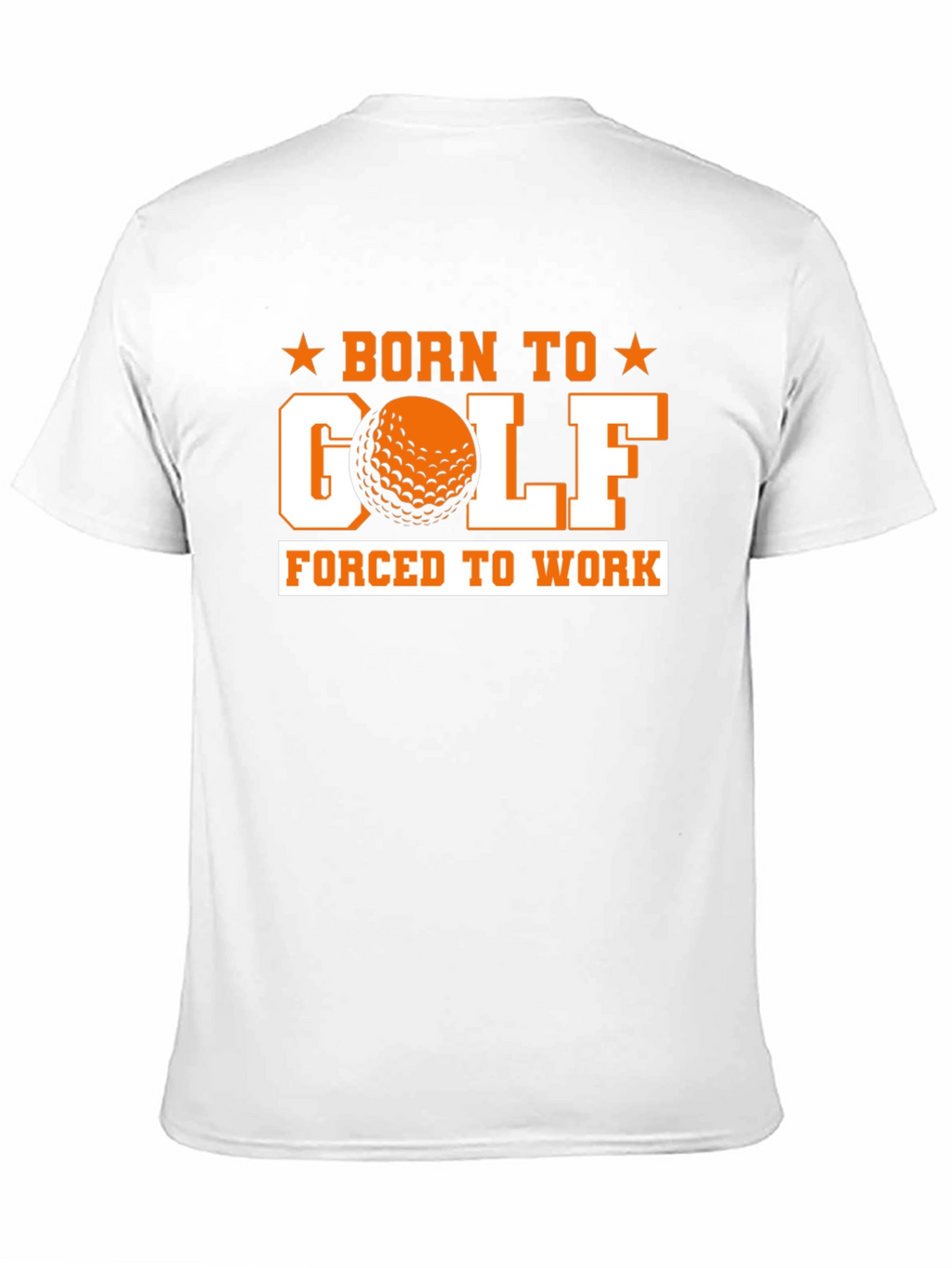 Born to Golf Black Graphic Tee
