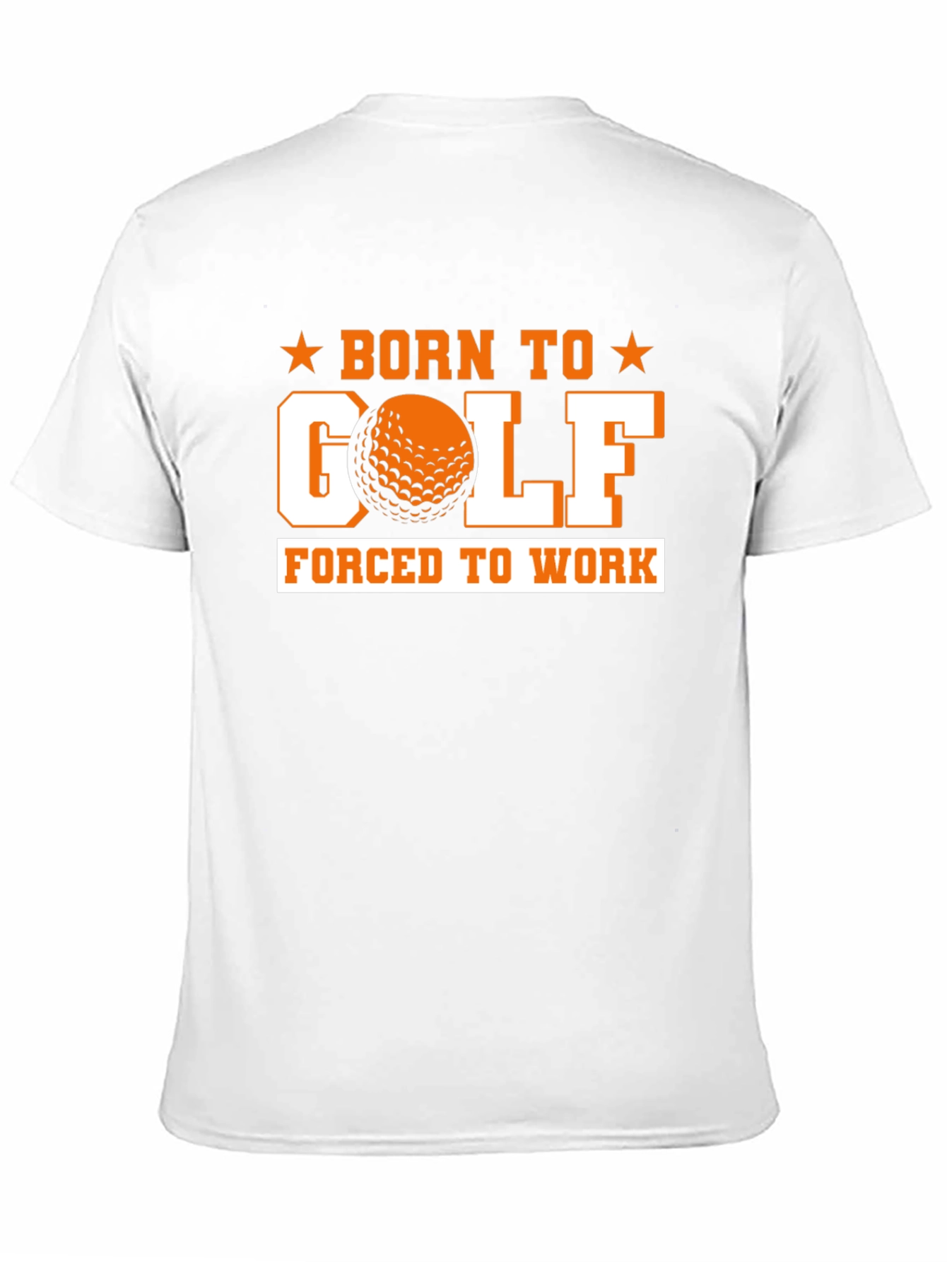 Born to Golf Black Graphic Tee