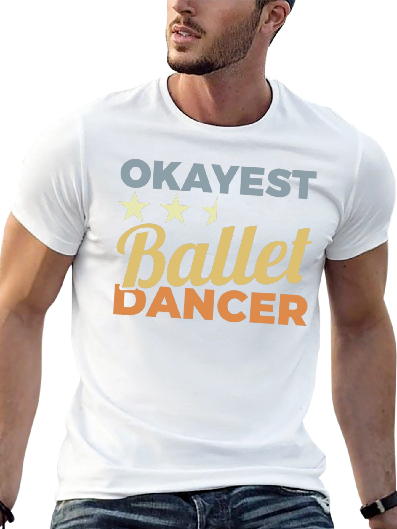 Okayest Ballet Dancer T-Shirt - Funny Dance Tee