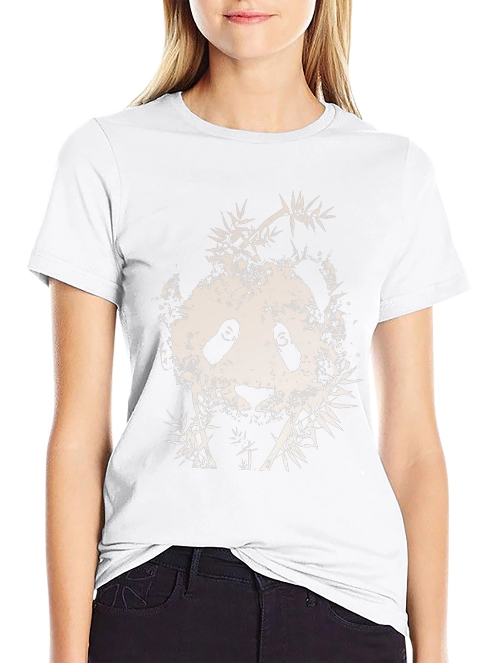 Panda Graphic Black T-Shirt