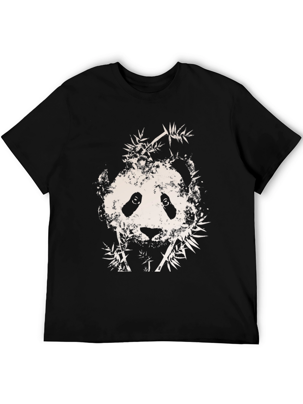 Panda Graphic Black T-Shirt