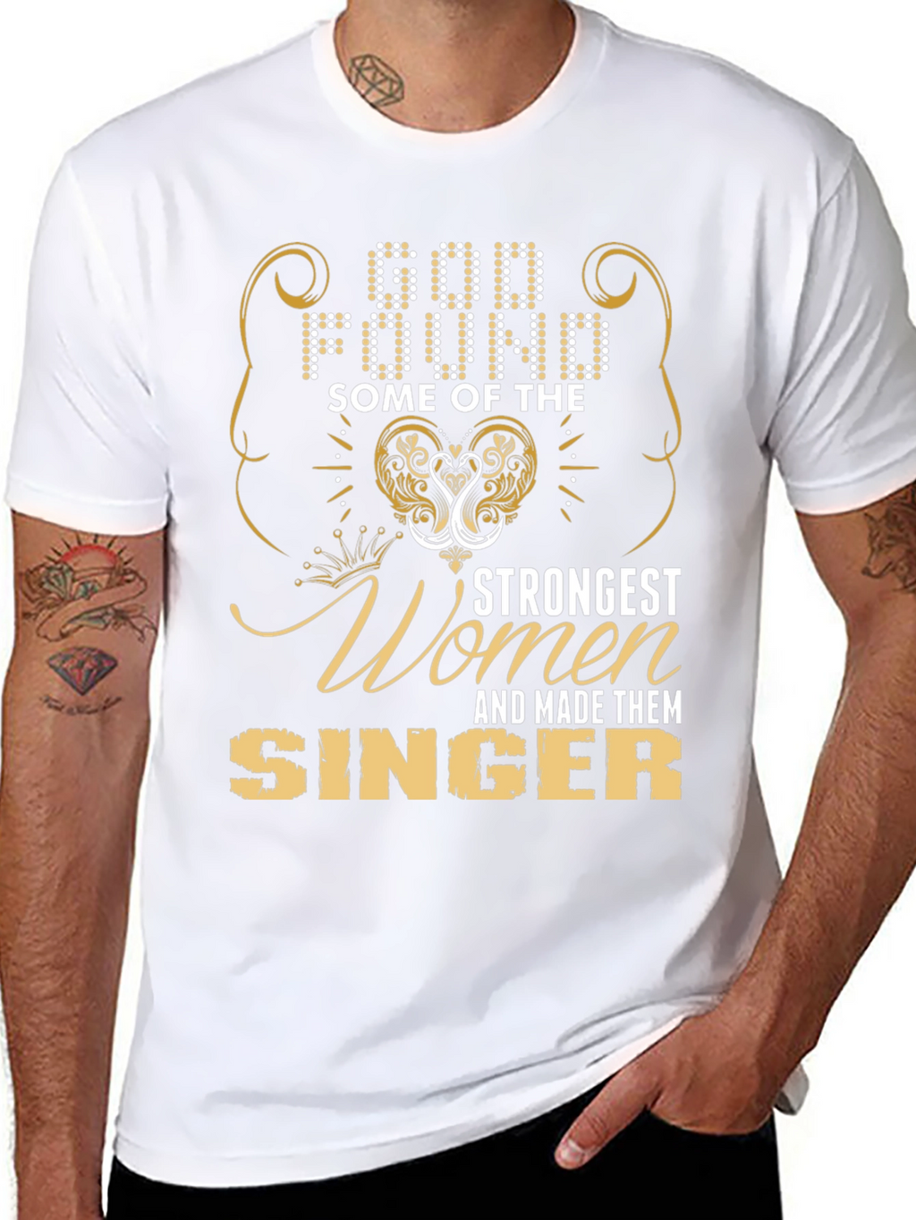 Strongest Women Singer T-Shirt - God Found