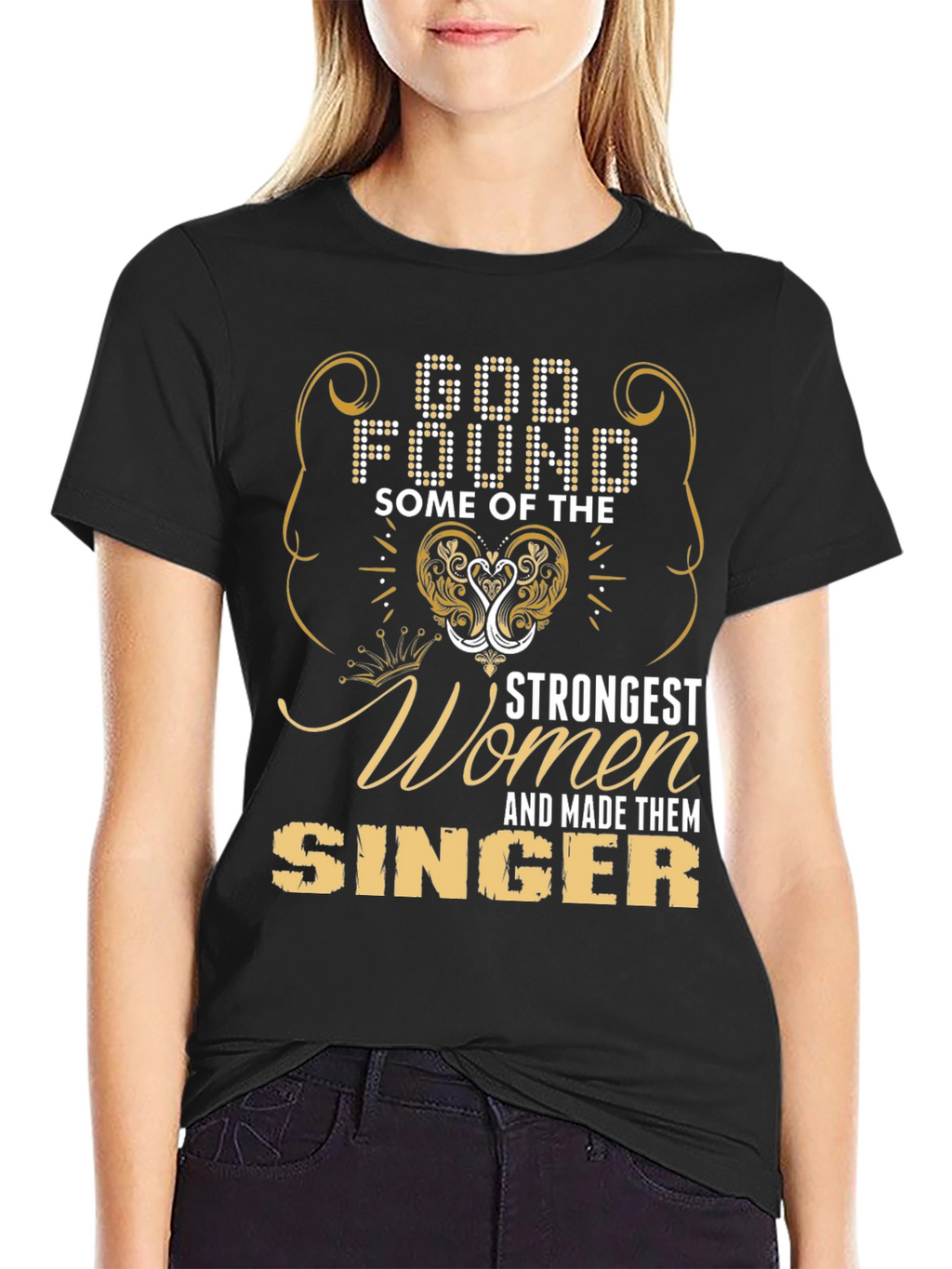 Strongest Women Singer T-Shirt - God Found