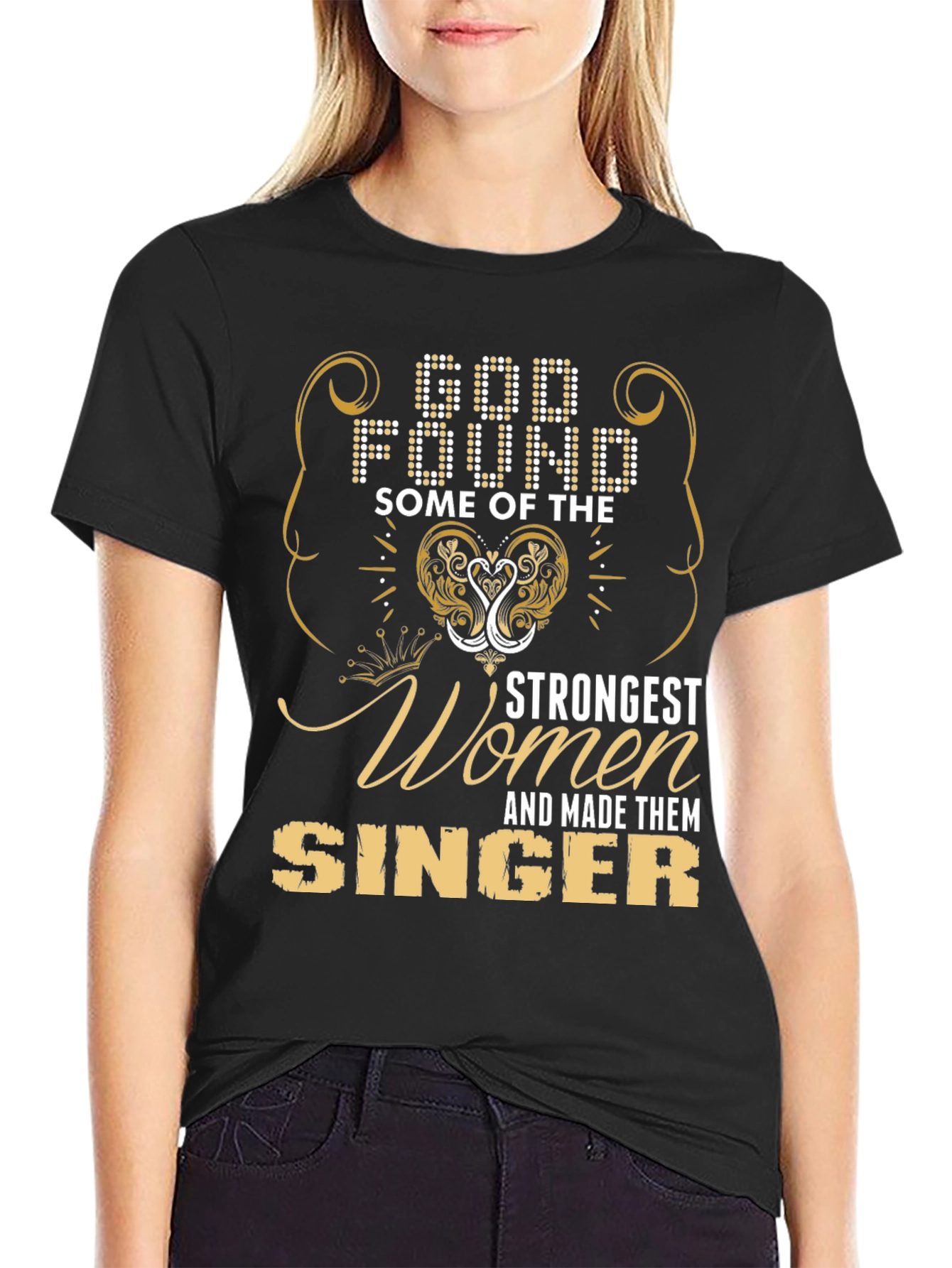 Strongest Women Singer T-Shirt - God Found