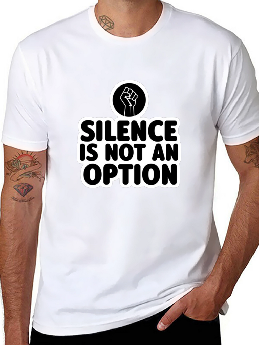 Silence Is Not An Option Graphic T-Shirt