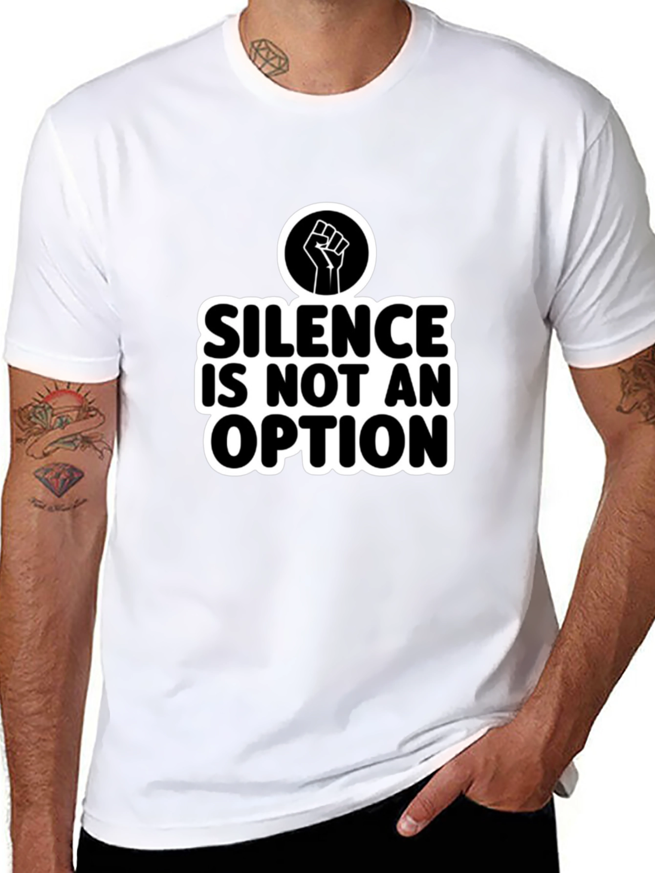 Silence Is Not An Option Graphic T-Shirt