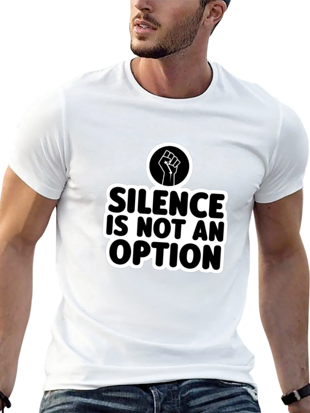 Silence Is Not An Option Graphic T-Shirt