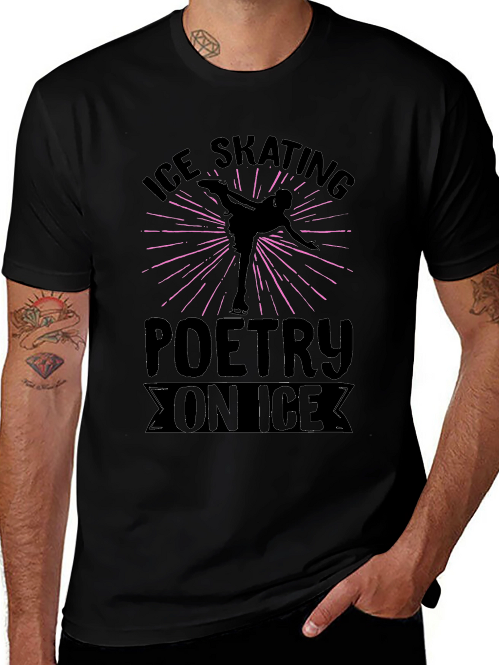 Ice Skating Poetry On Ice T-Shirt