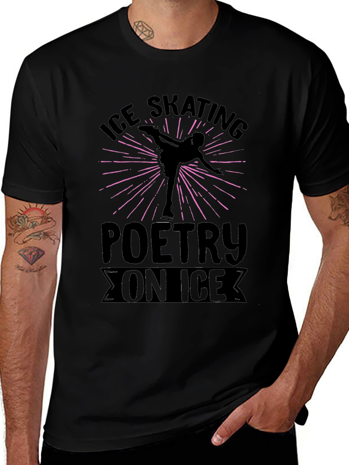 Ice Skating Poetry On Ice T-Shirt