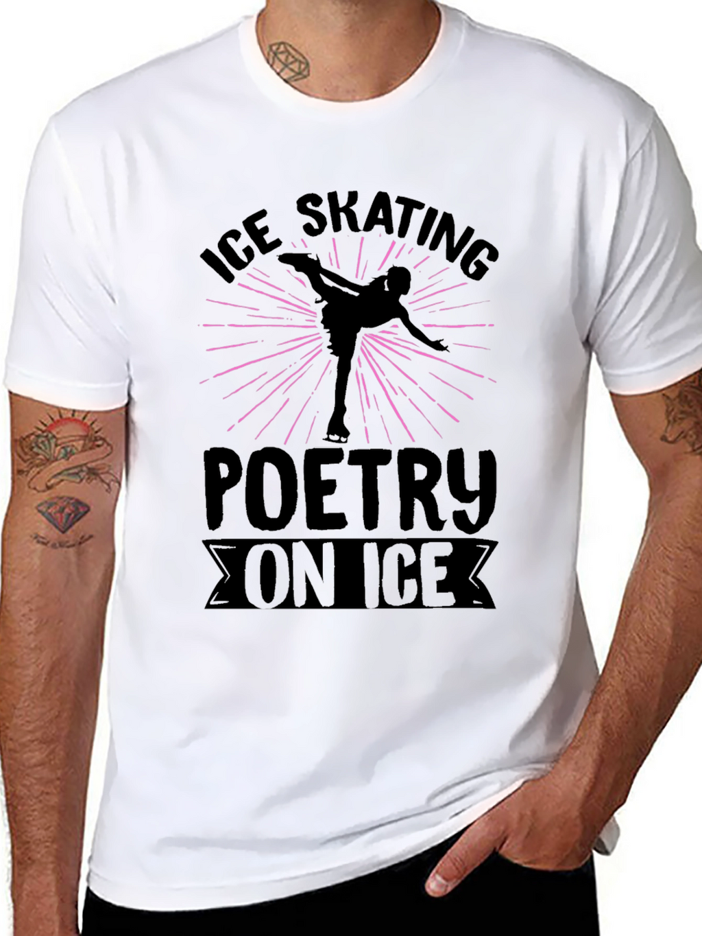 Ice Skating Poetry On Ice T-Shirt