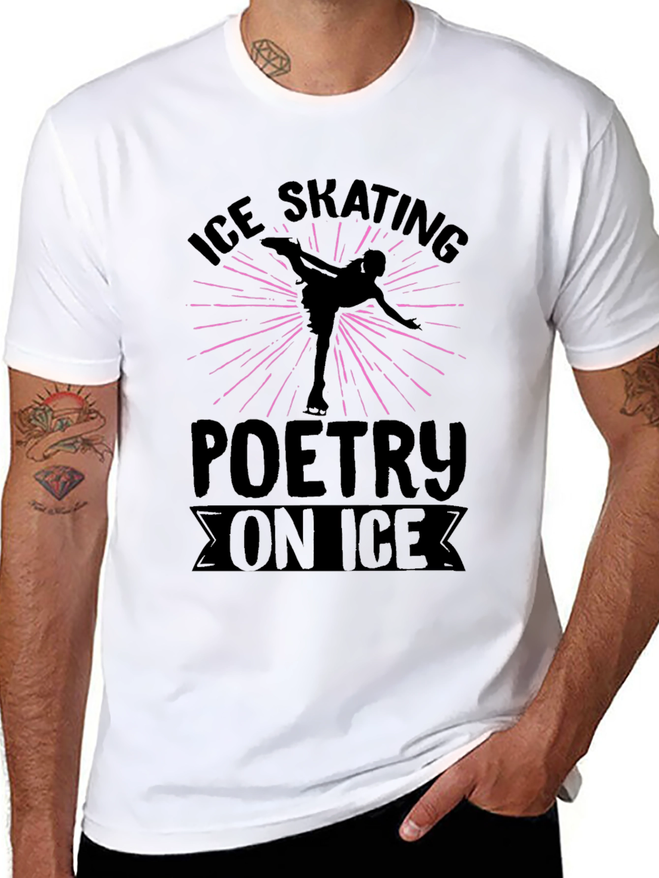 Ice Skating Poetry On Ice T-Shirt