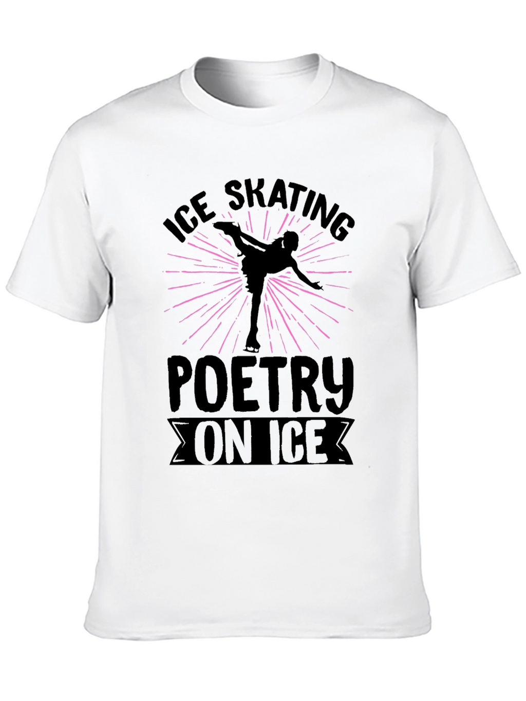 Ice Skating Poetry On Ice T-Shirt