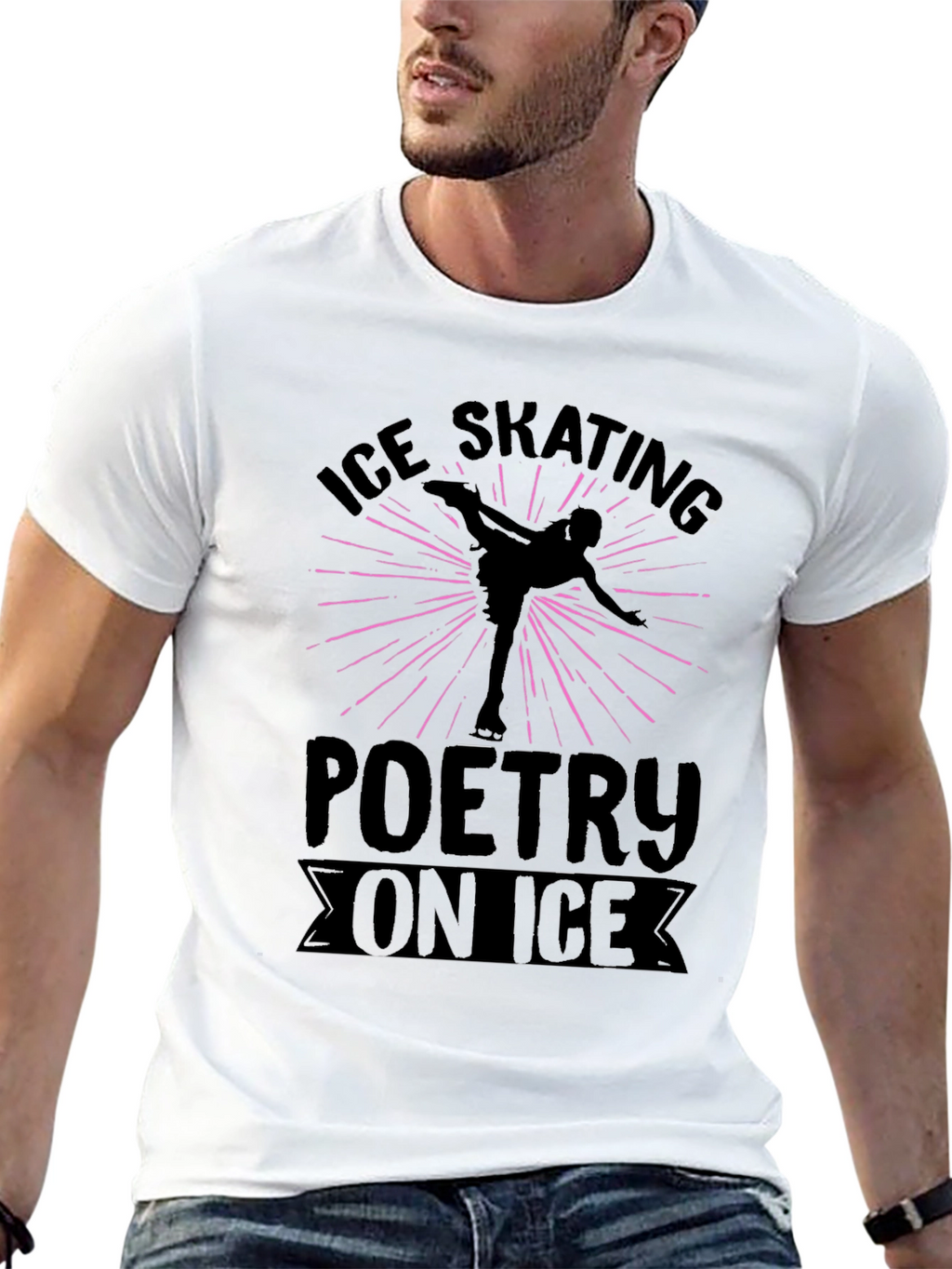 Ice Skating Poetry On Ice T-Shirt