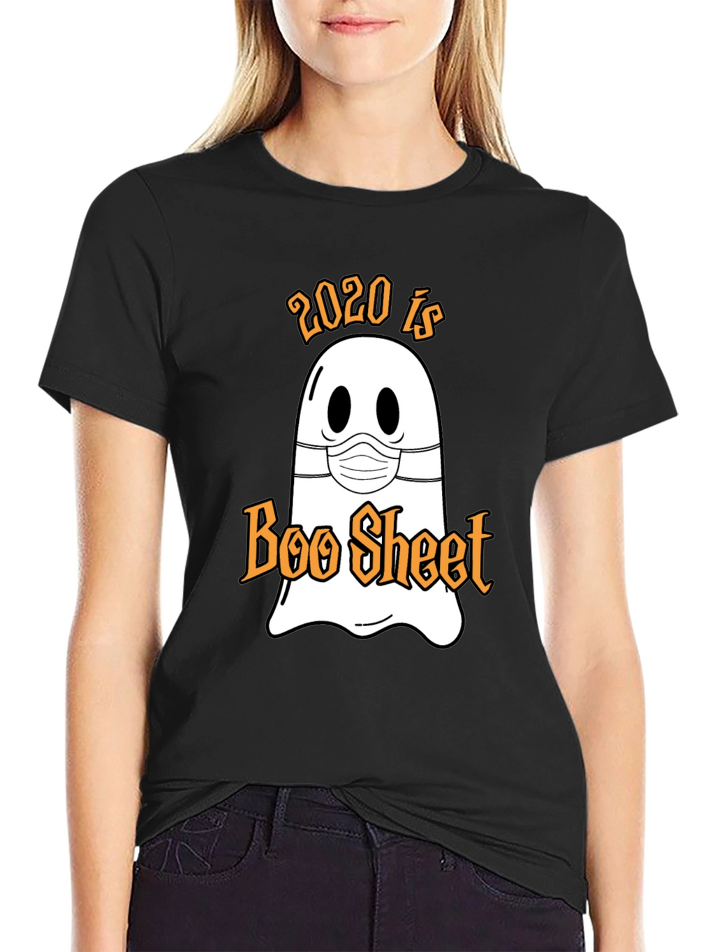 Funny 2020 Boo Sheet Halloween Ghost T-Shirt