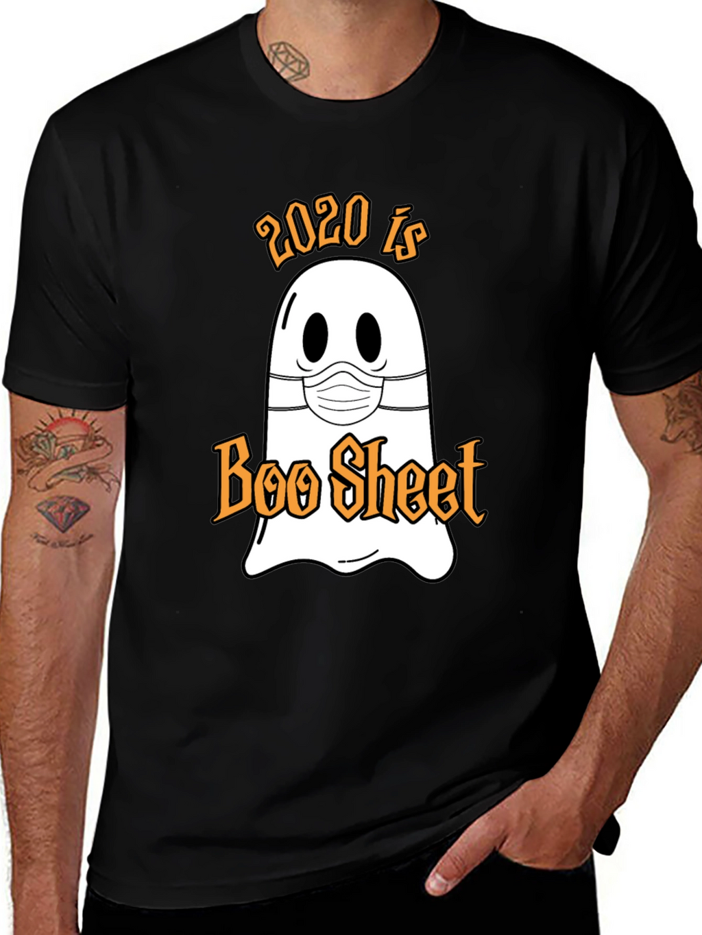 Funny 2020 Boo Sheet Halloween Ghost T-Shirt