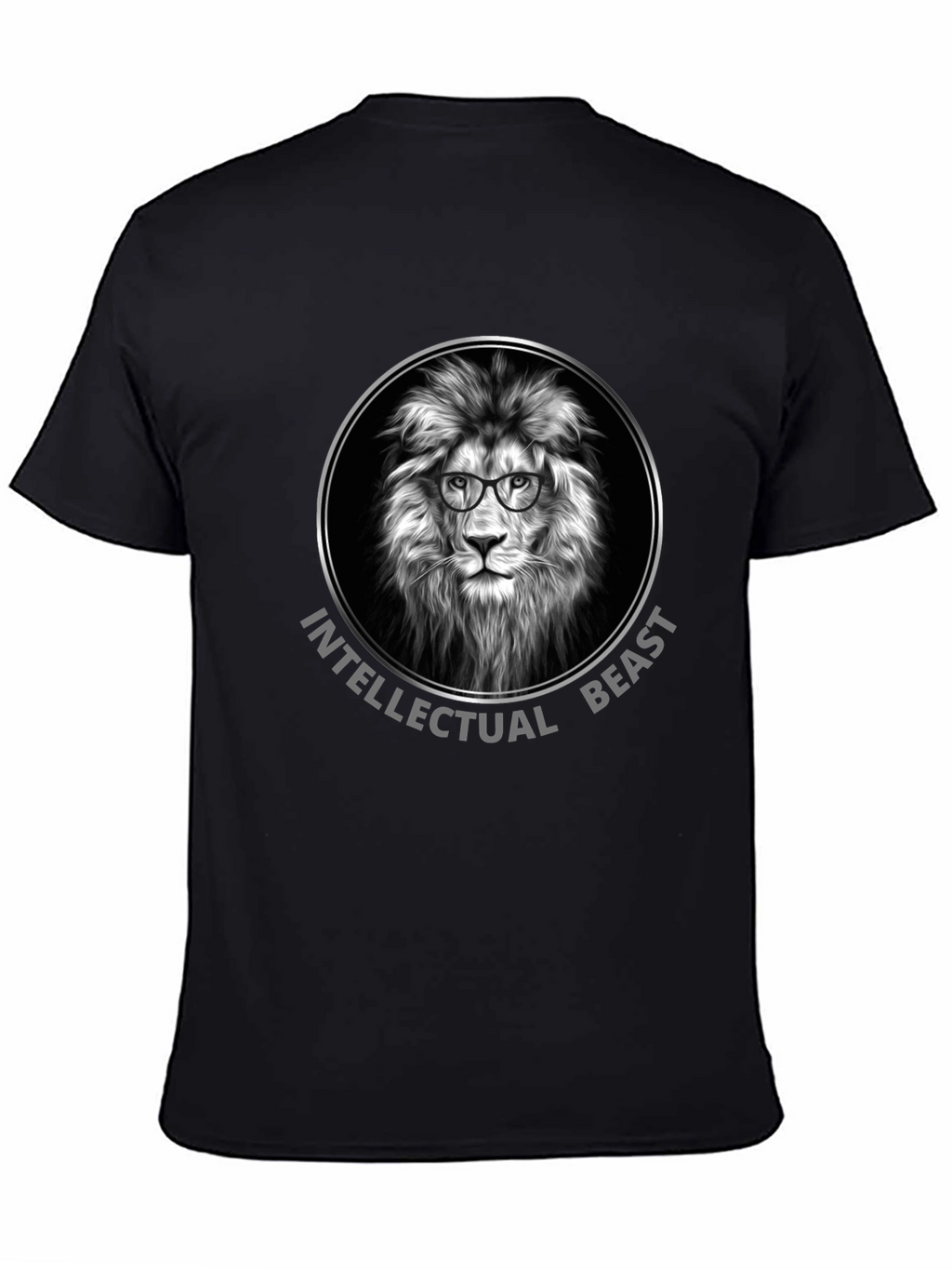 Intellectual Beast Lion Graphic Tee