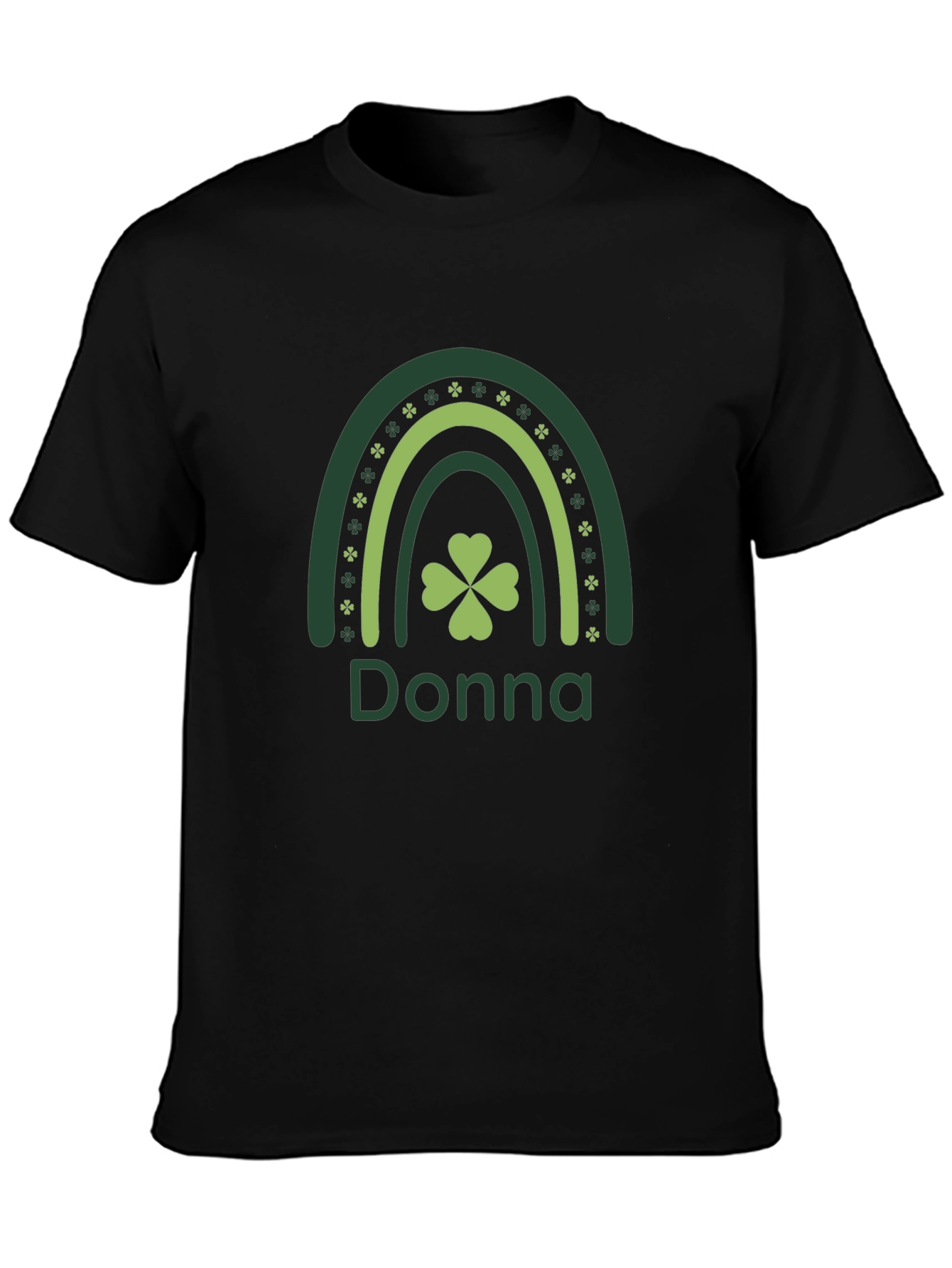 St. Patricks Day Personalized Rainbow T-Shirt