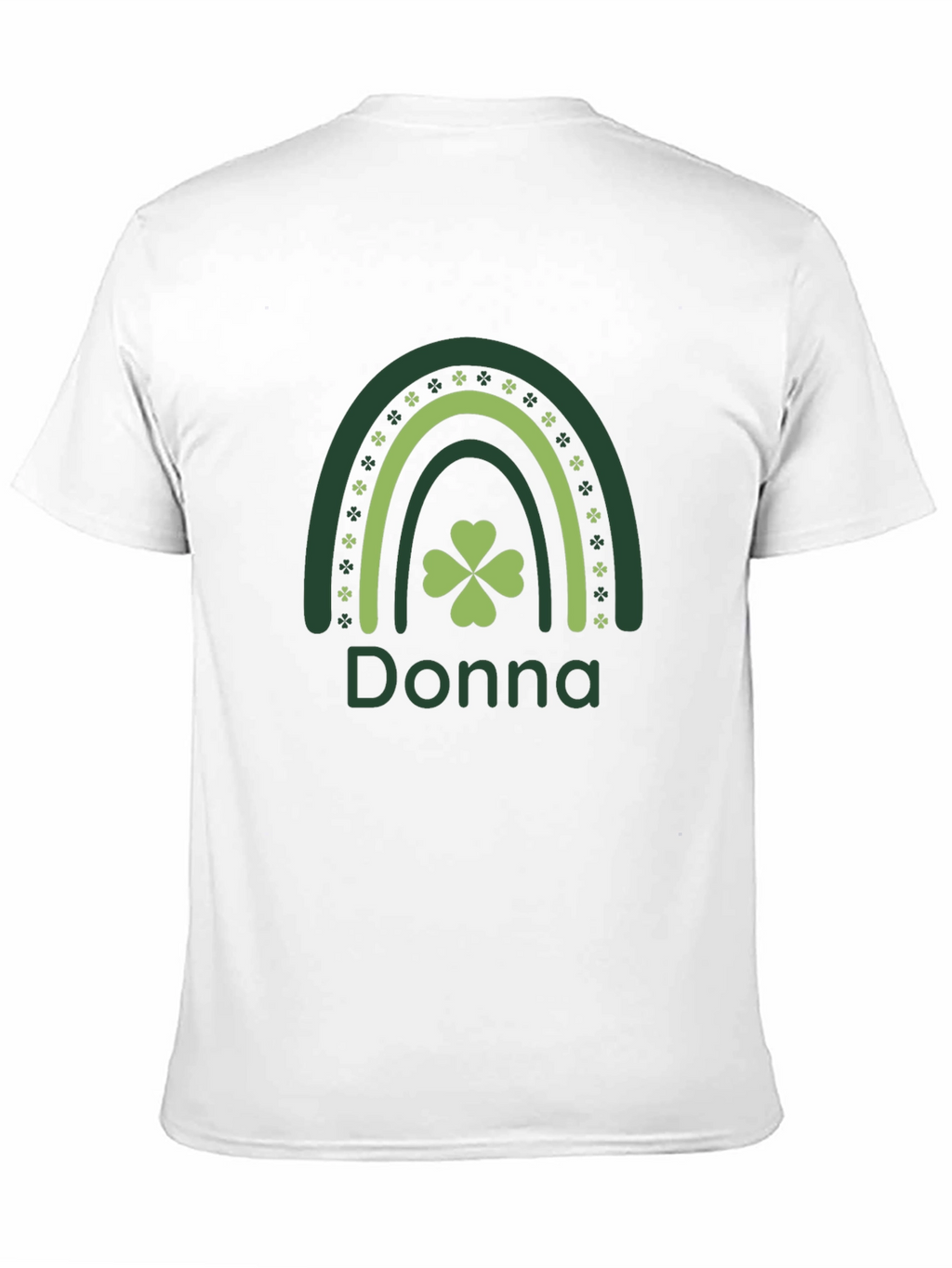 St. Patricks Day Personalized Rainbow T-Shirt