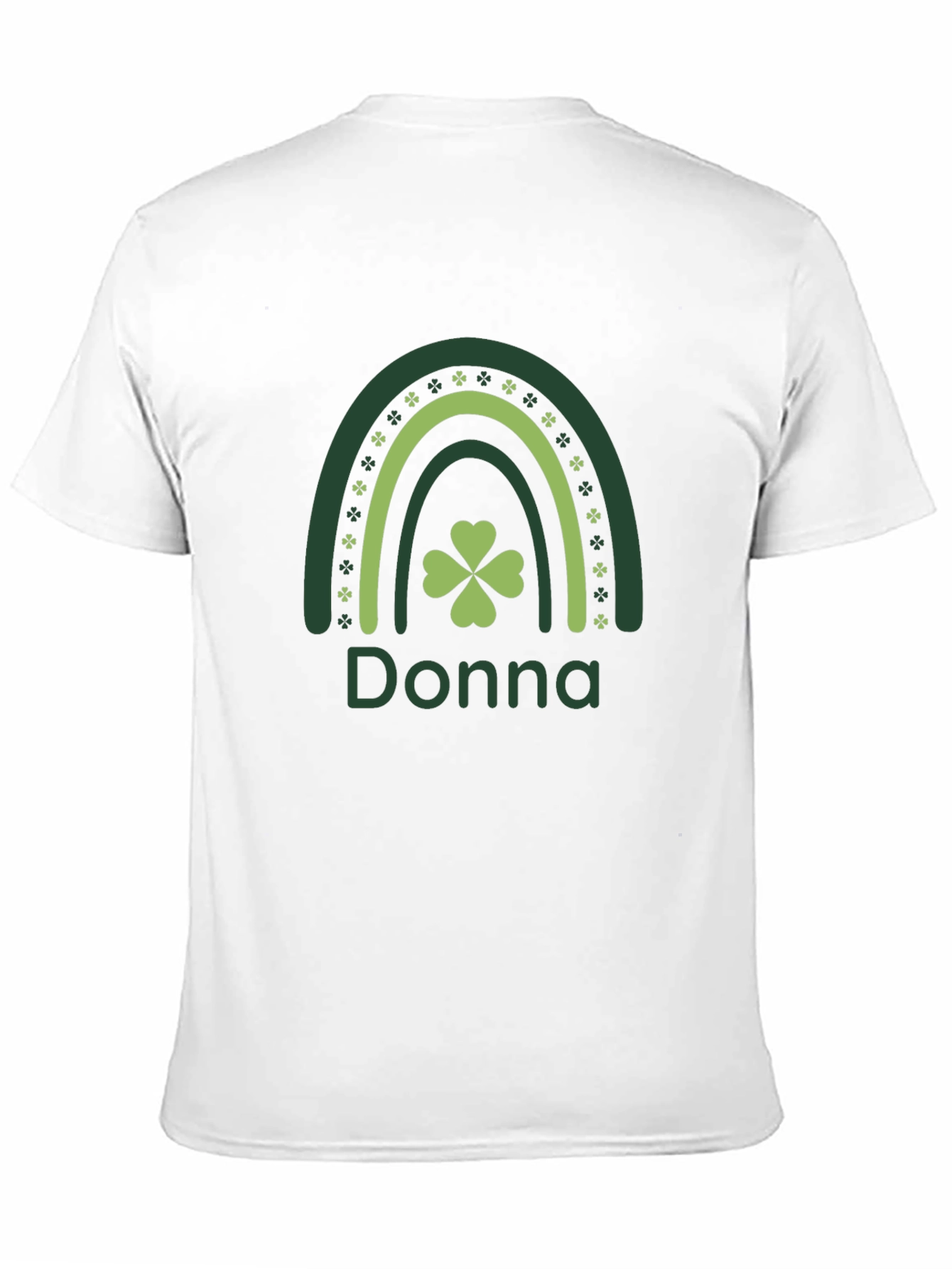 St. Patricks Day Personalized Rainbow T-Shirt